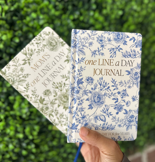 One Line A Day Fabric Journal