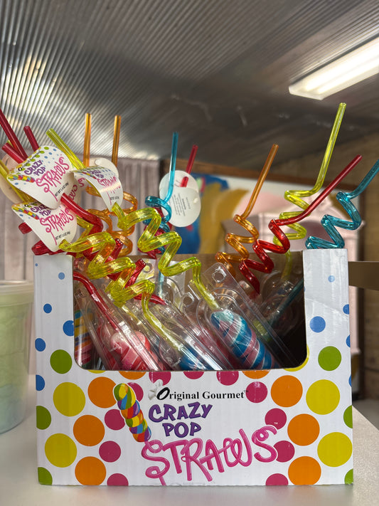 Crazy Pop Straws