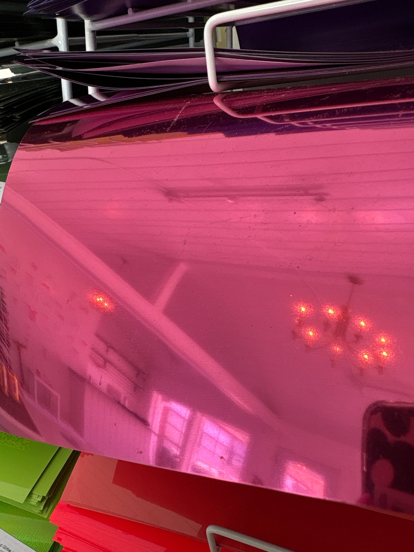 Pink, Red and Orange Vinyl