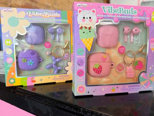 Wireless Earbuds with Keychain Case