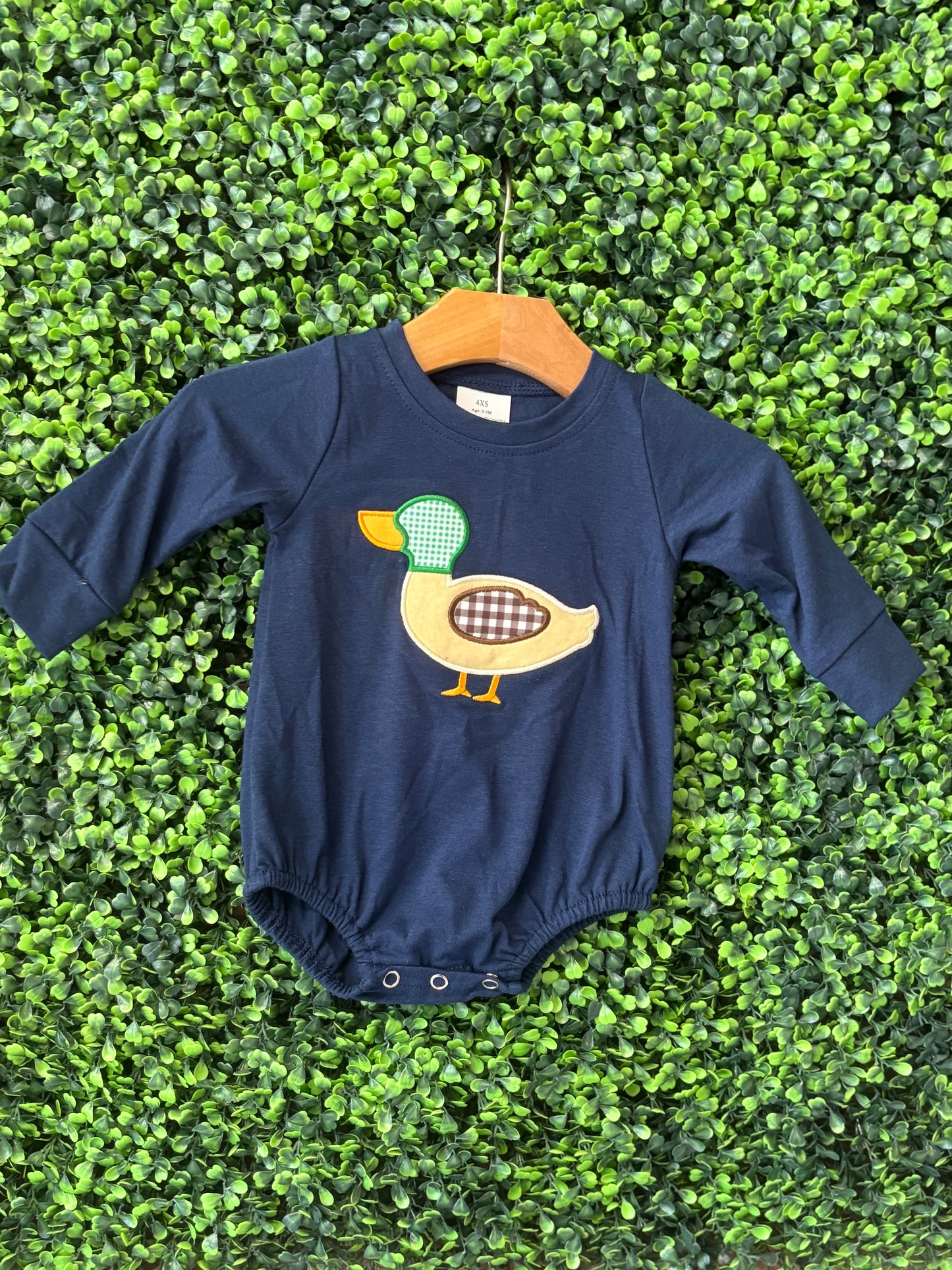 Navy Duck Longsleeve Bubble