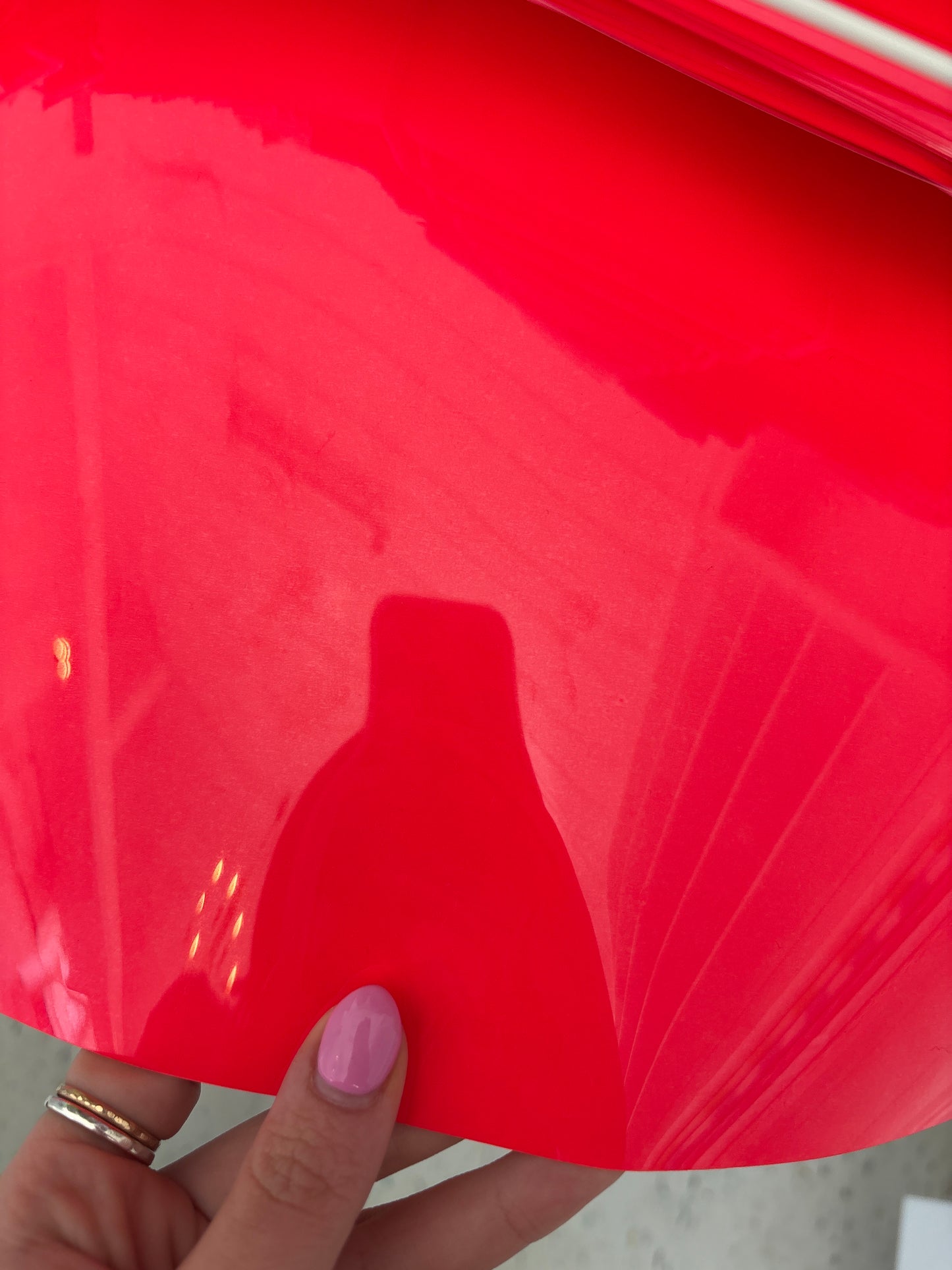 Pink, Red and Orange Vinyl