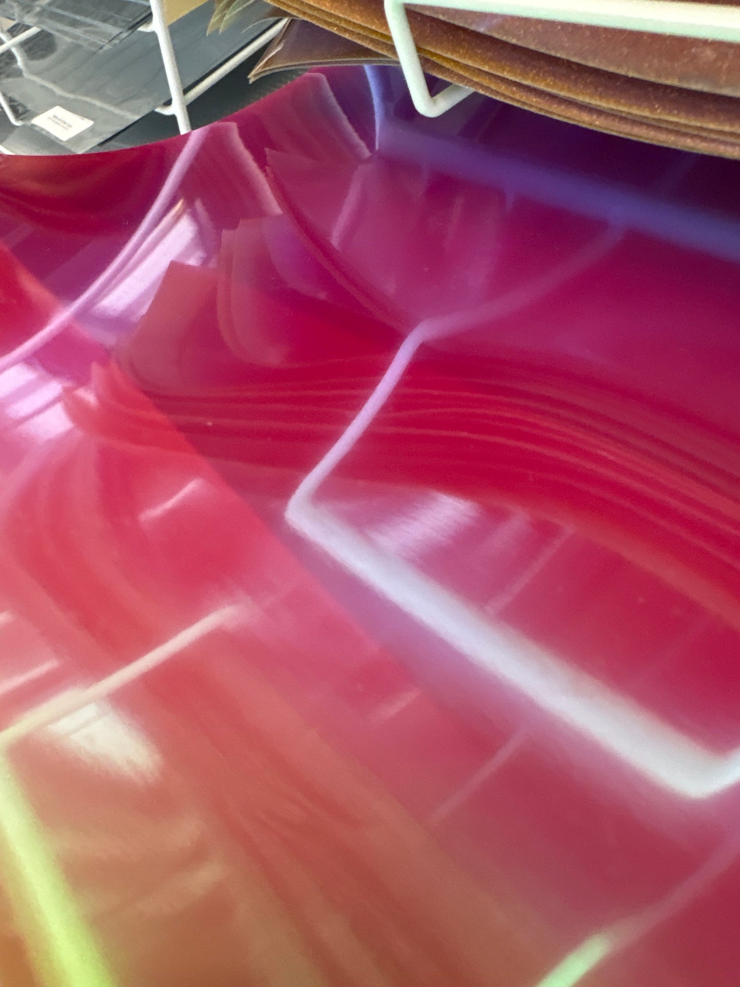 Pink, Red and Orange Vinyl