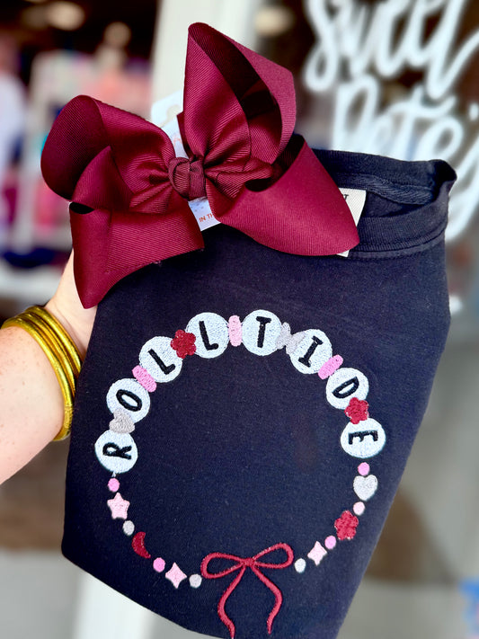 School friendship bracelet tee