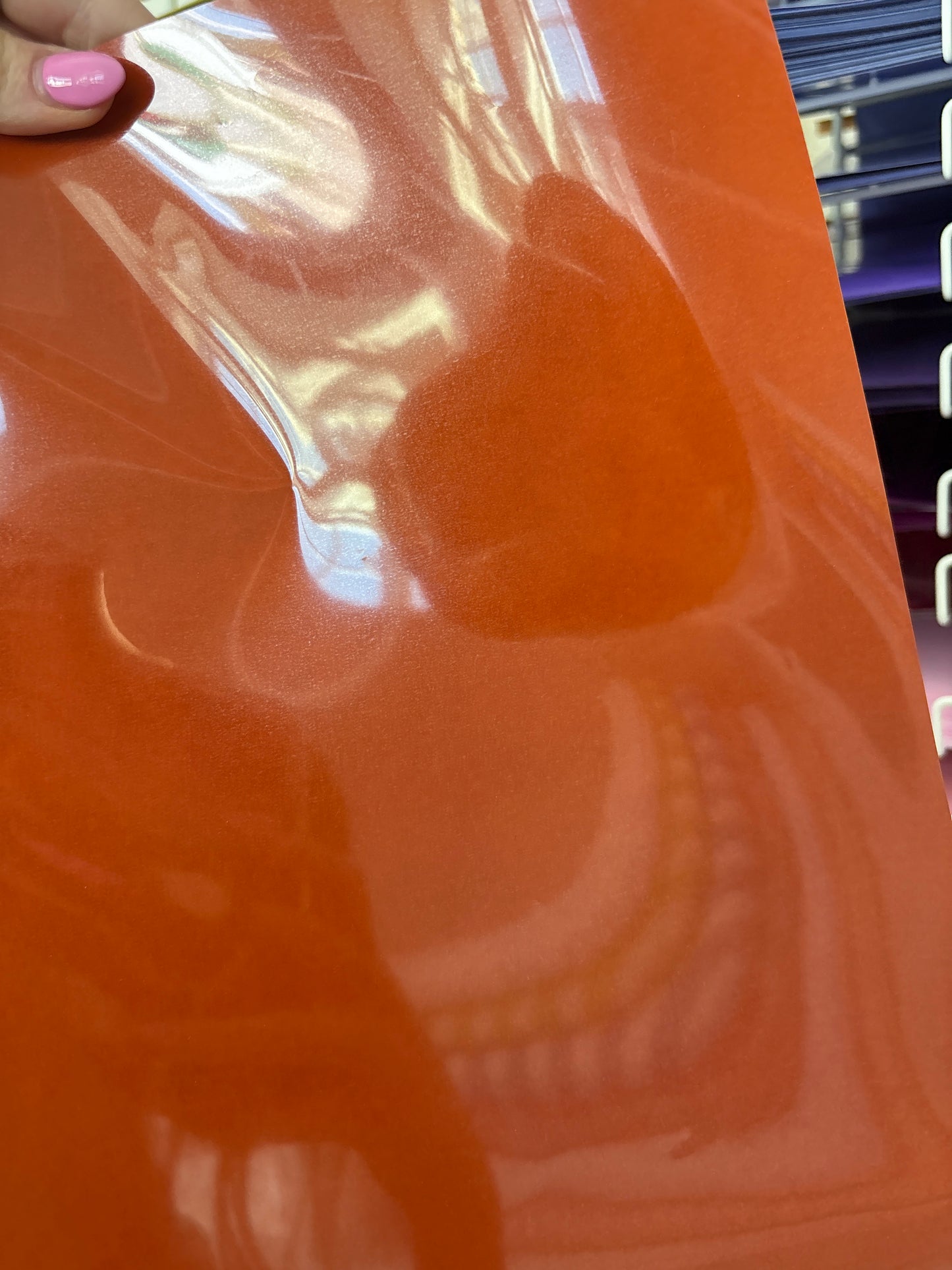 Pink, Red and Orange Vinyl