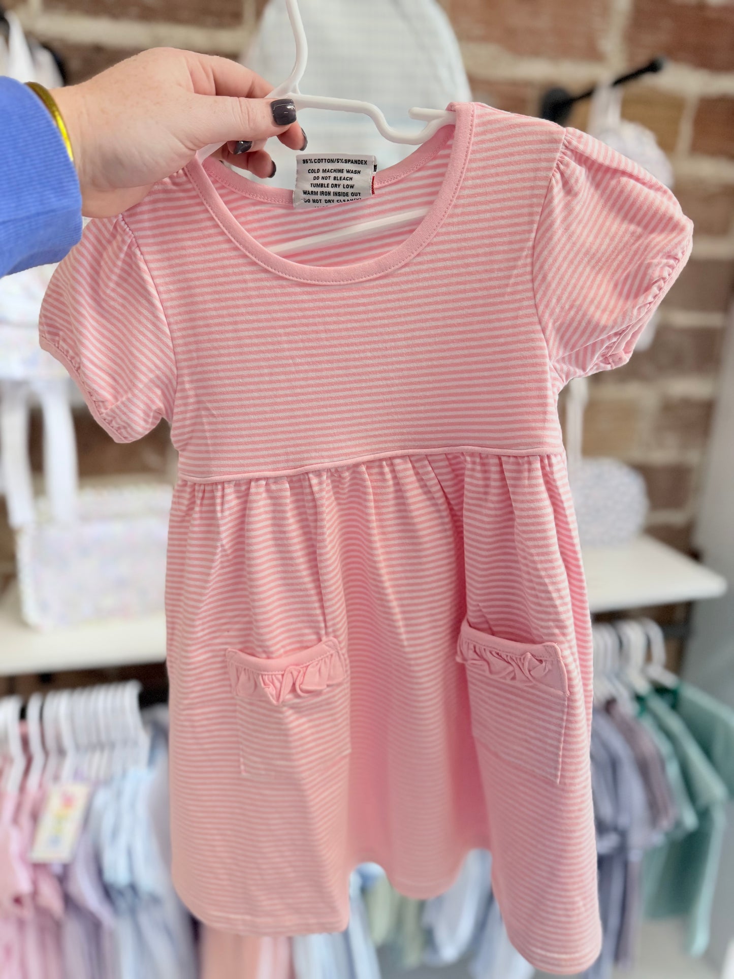 Jellybean striped dress