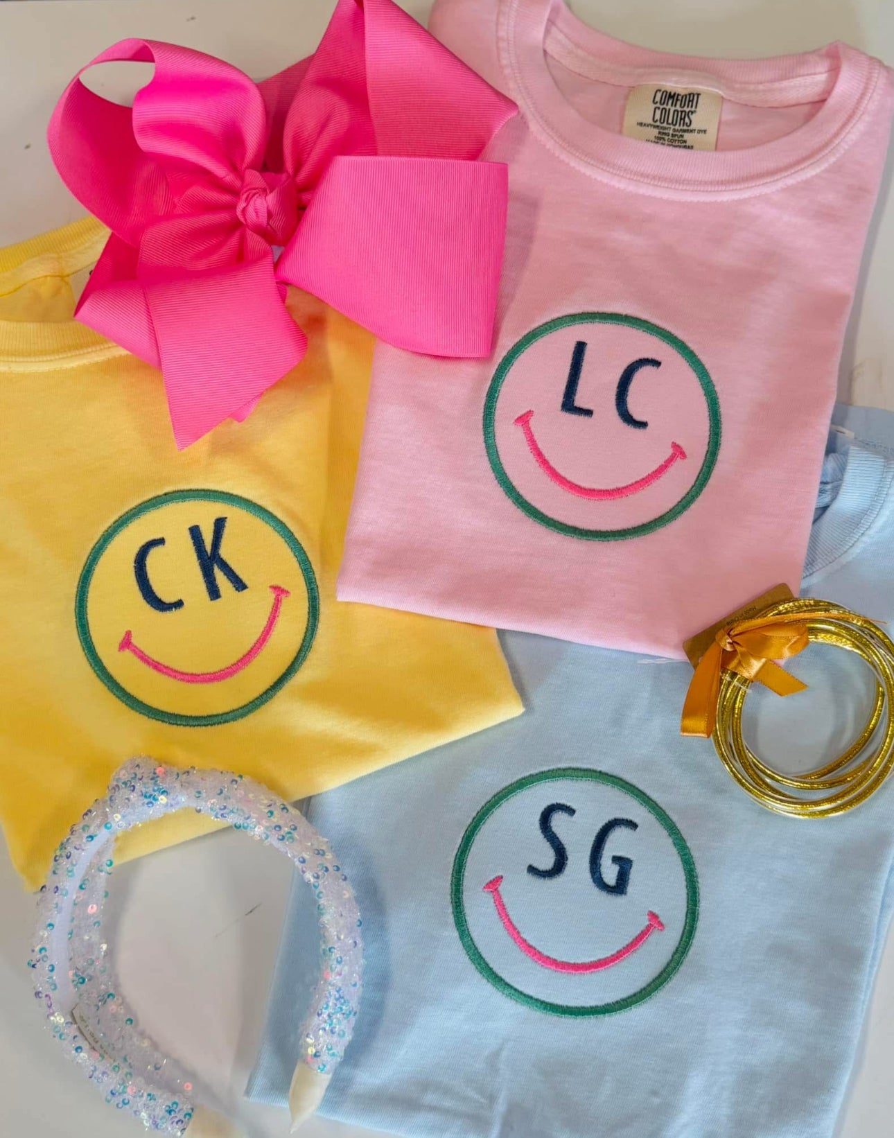 Mystery initial smiley