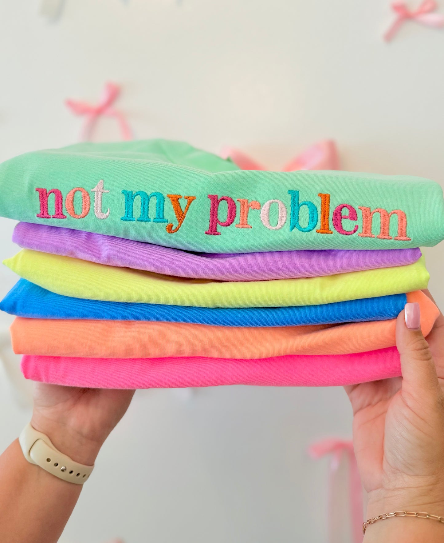 Not my problem mystery tee