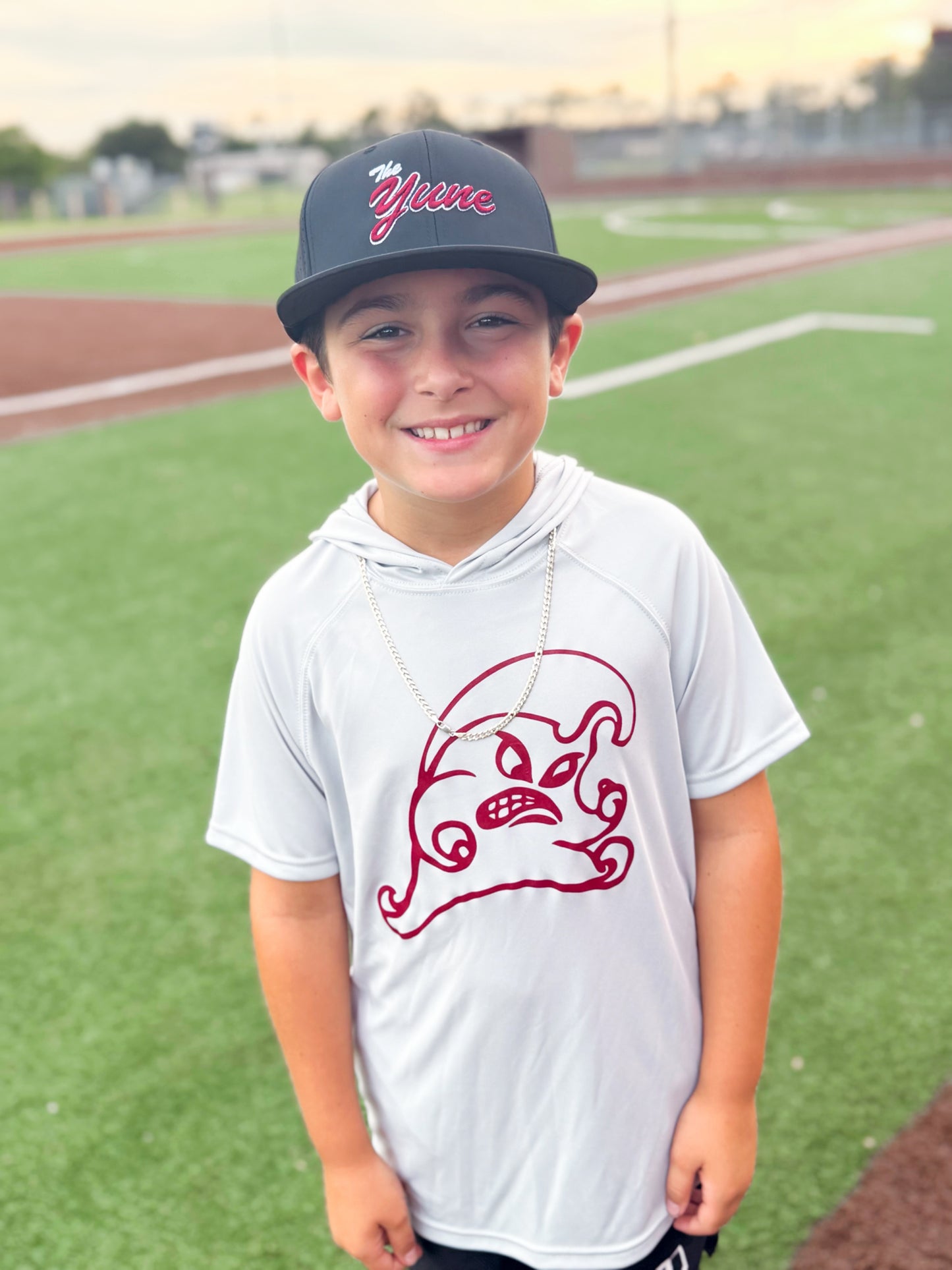 Short sleeved drifit hoodie