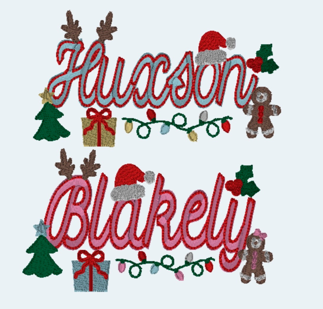 Long sleeved Christmas tee