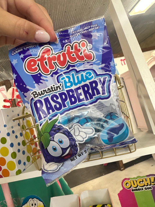 efrutti Burstin Blue Raspberry