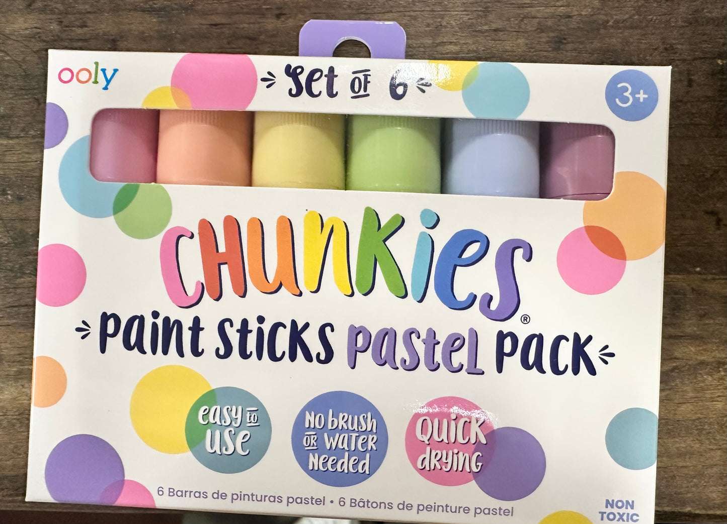 Chunkies paint sticks