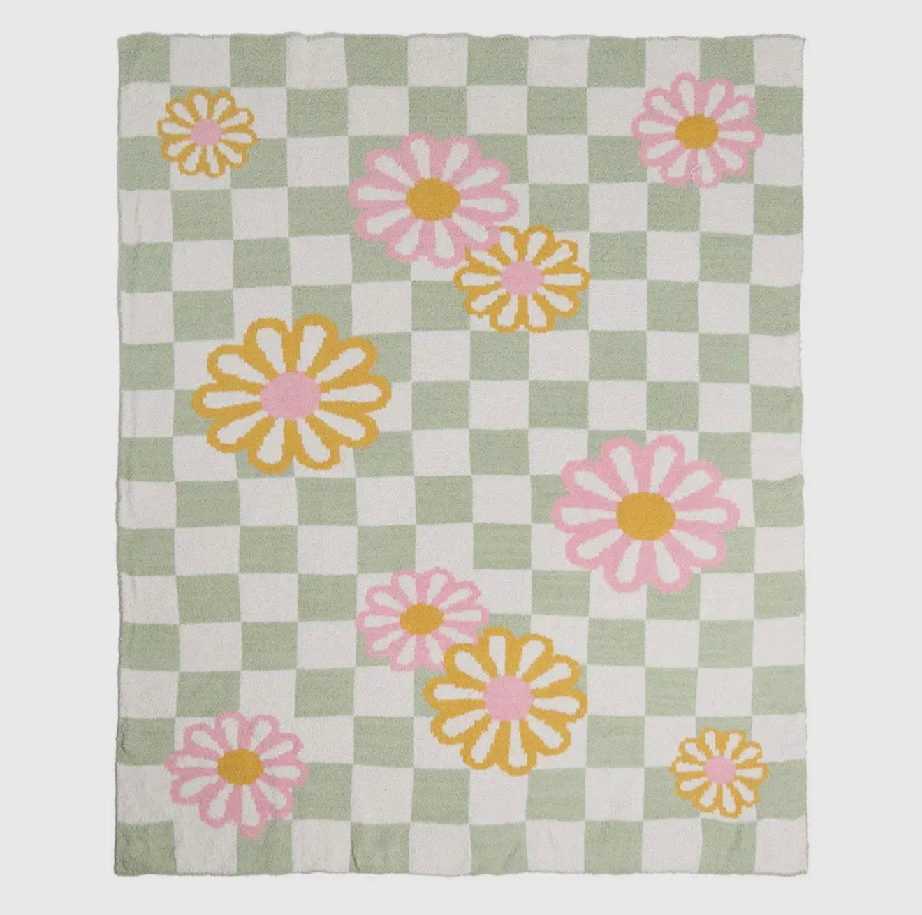 Printed throw blankets