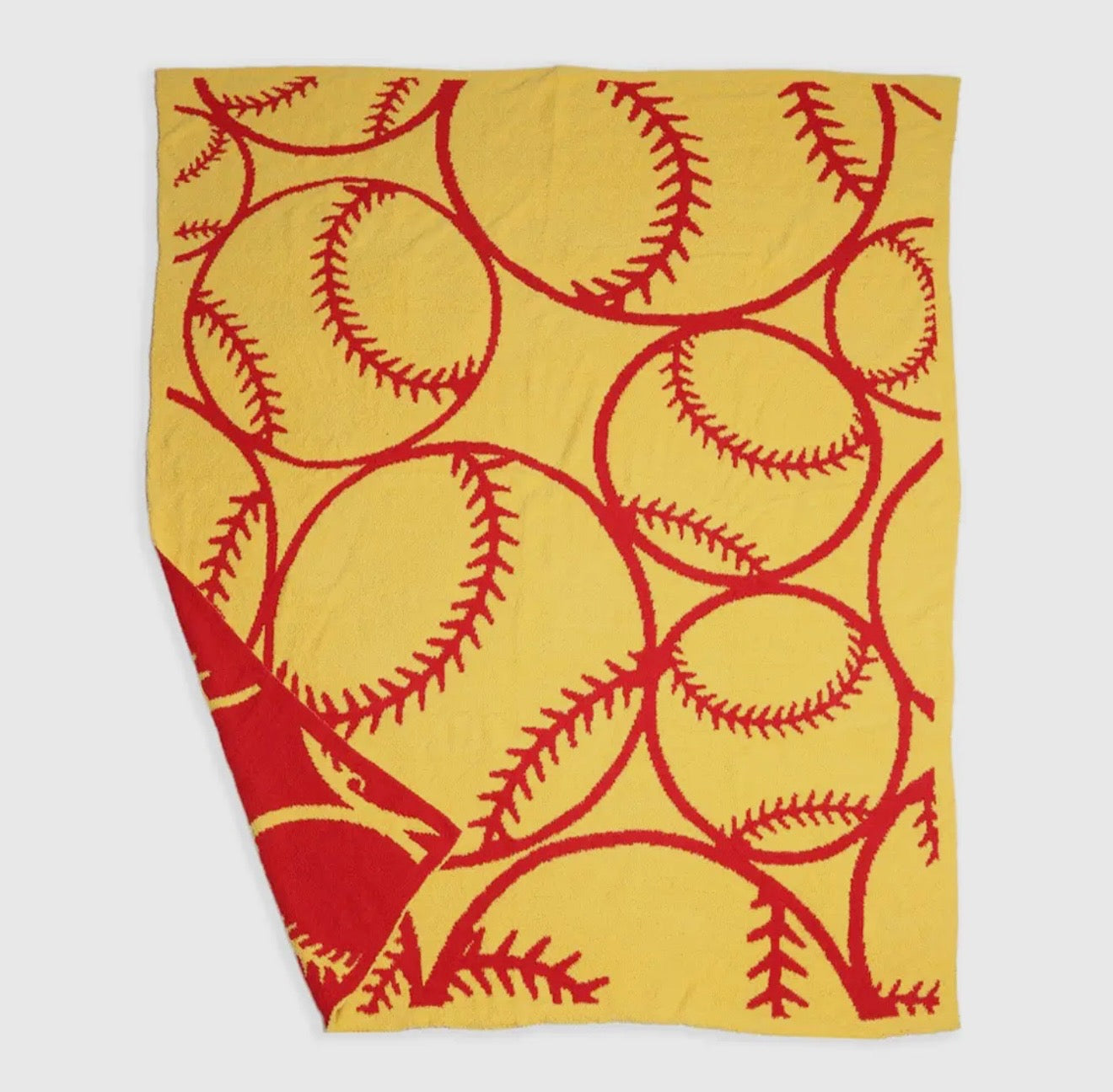 Printed throw blankets