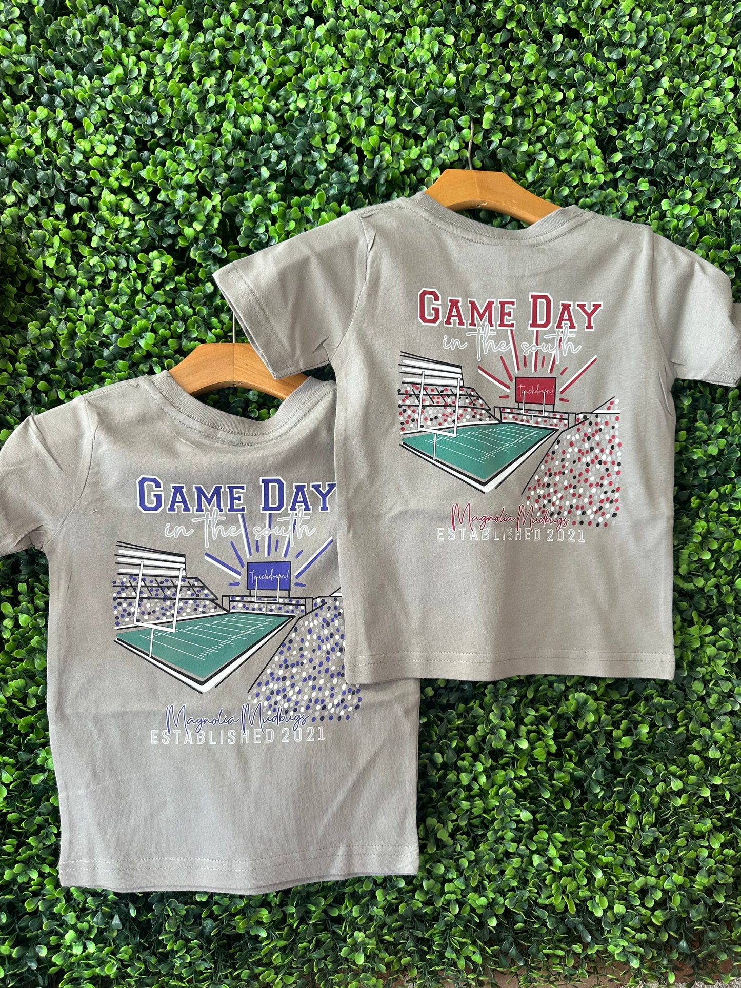 Magnolia Mudbugs Game Day tee