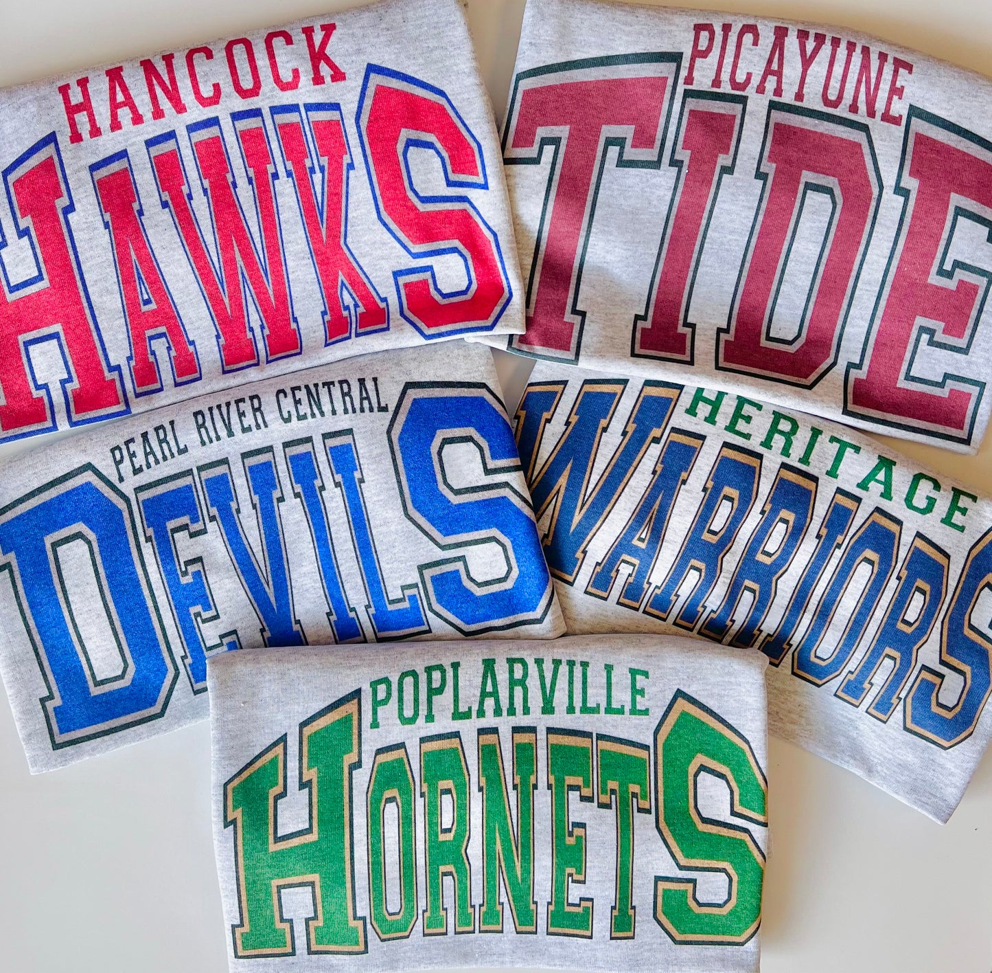 Letter League School Sublimation Tee