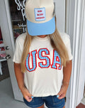 USA appliqué