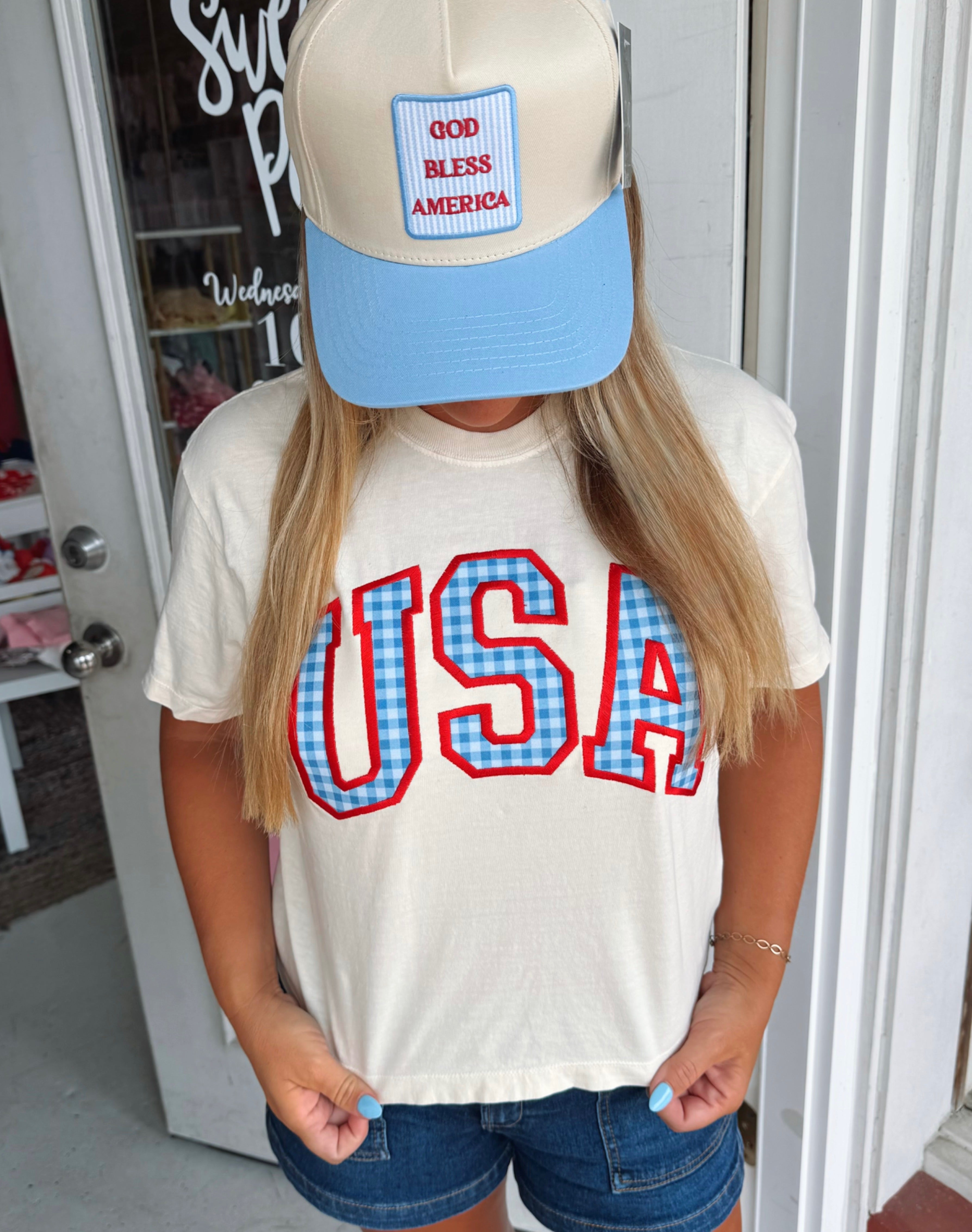 USA appliqué