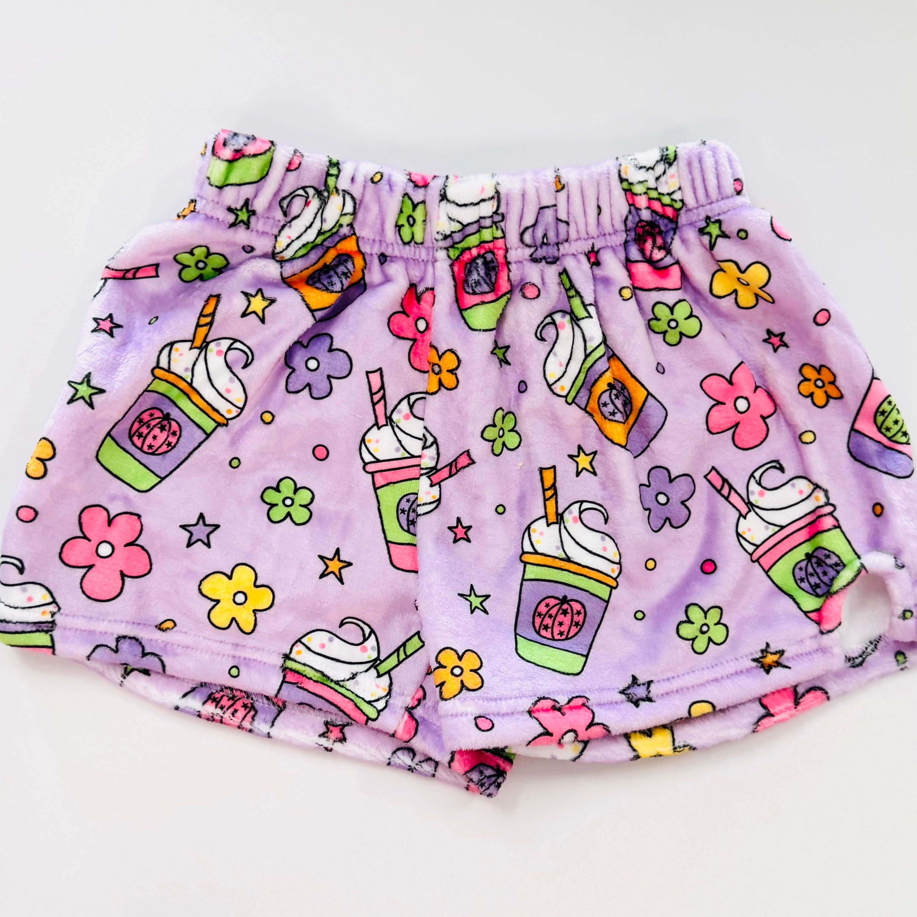 Halloween Plush shorts
