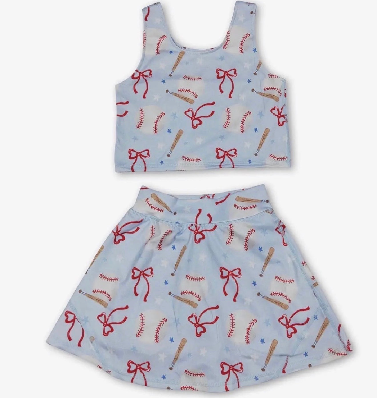 Sports Skirt Set