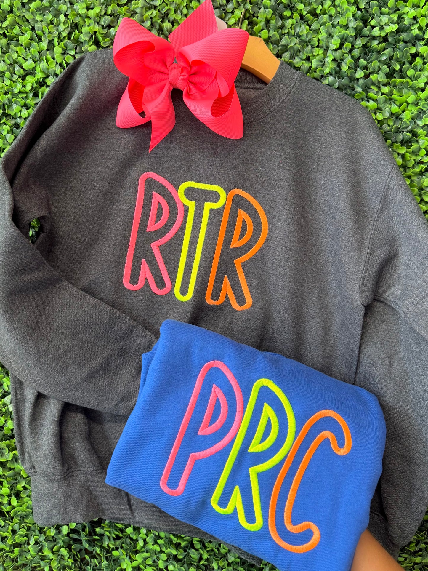Bubble letter playground font sweatshirt