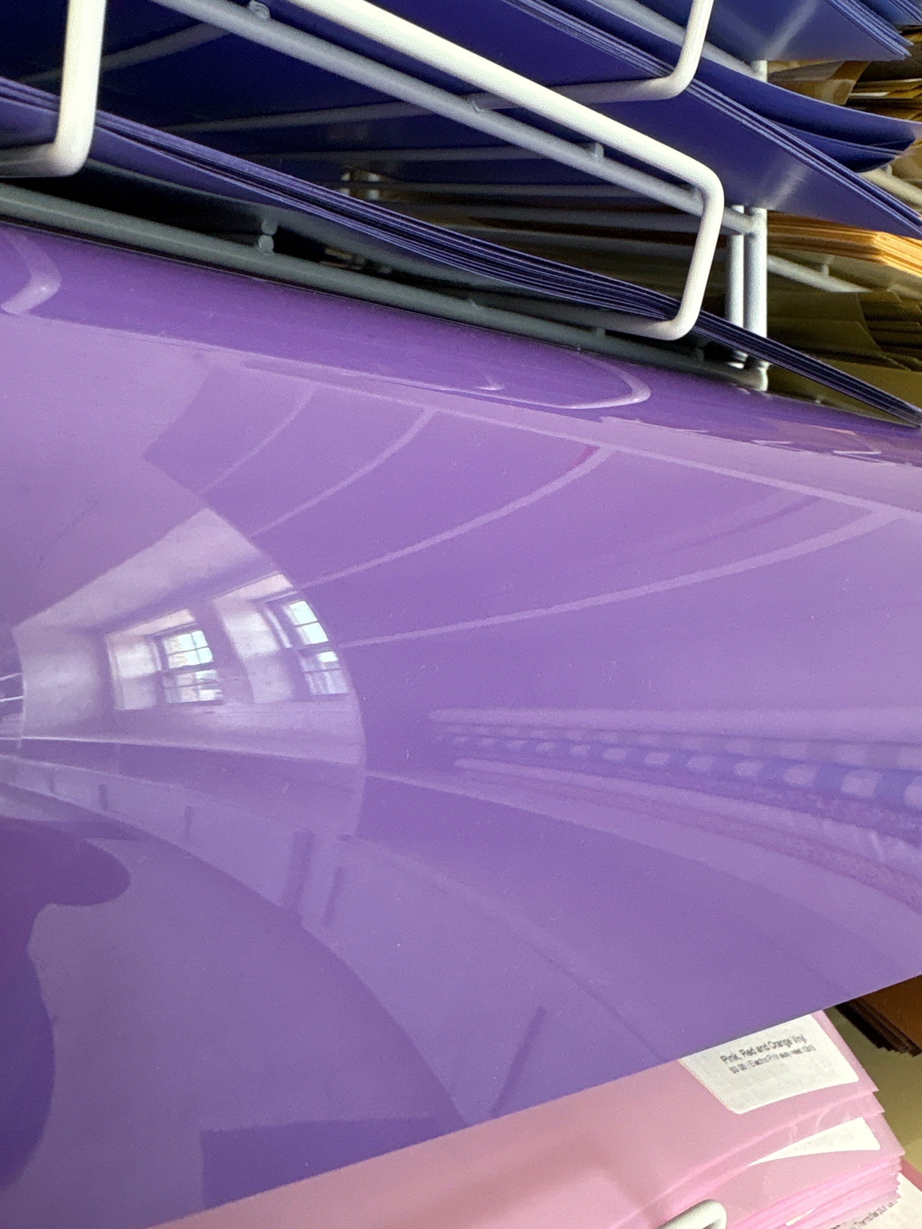 Blue and purple Vinyl