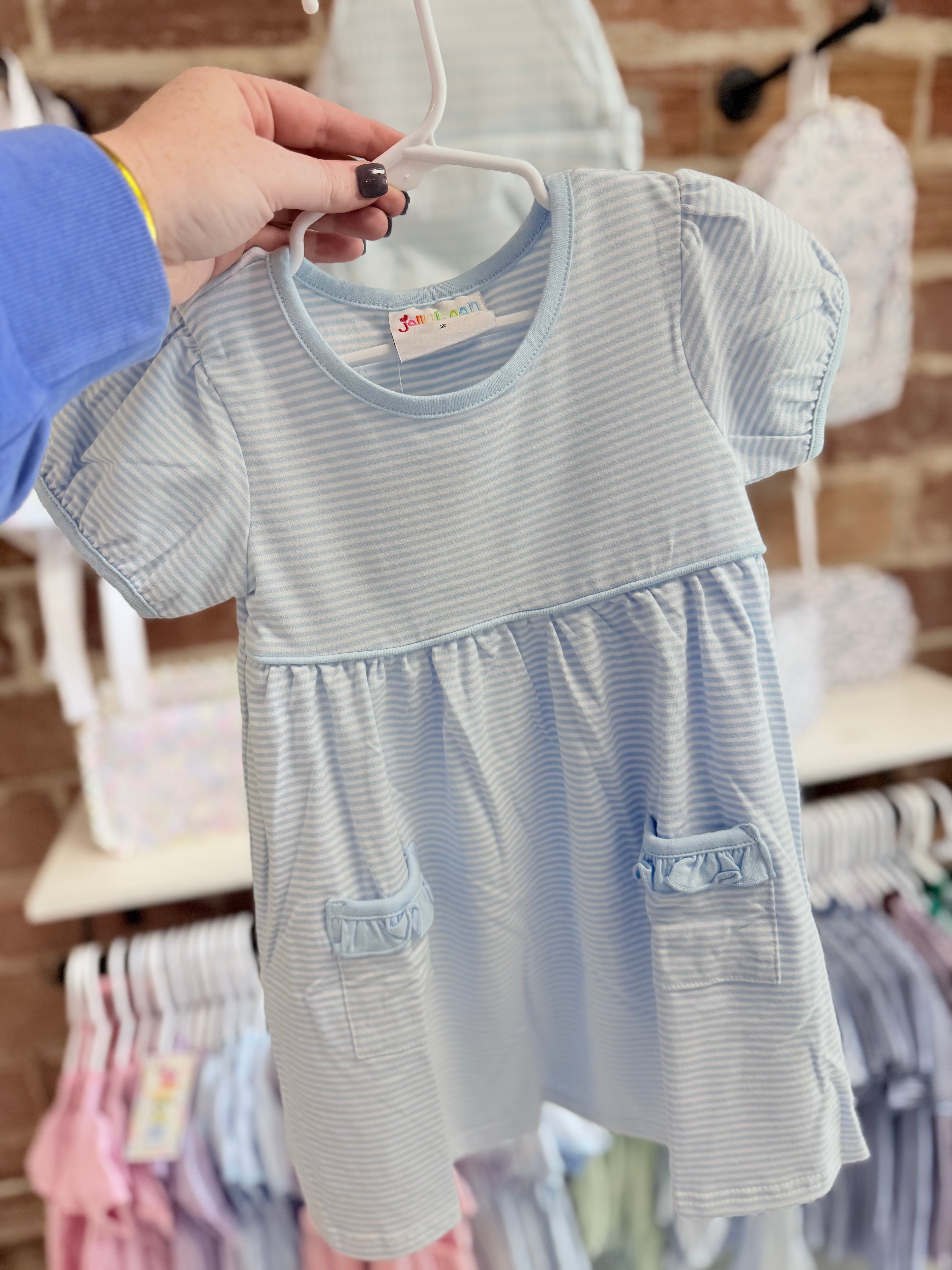 Jellybean striped dress