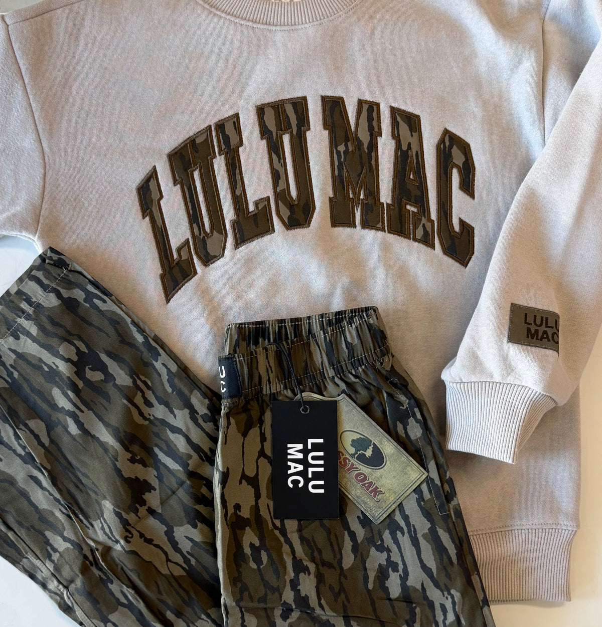 Mossy Oak Camo Lulu Mac Sweatshirt