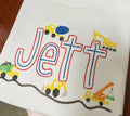 Construction boy tee