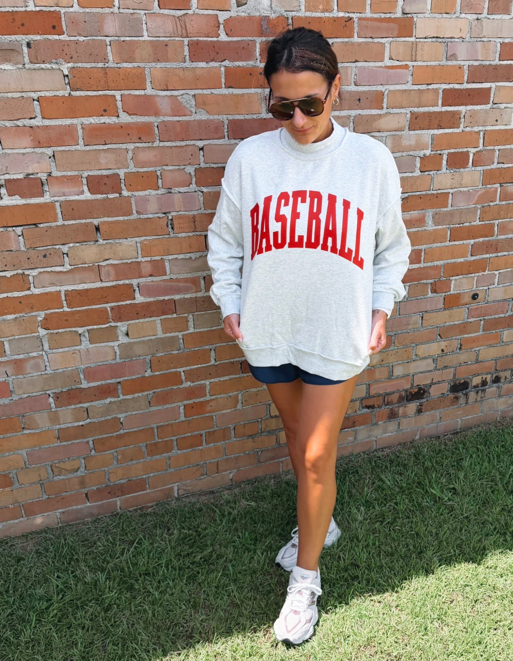 Reversible Mock Neck Sweatshirt
