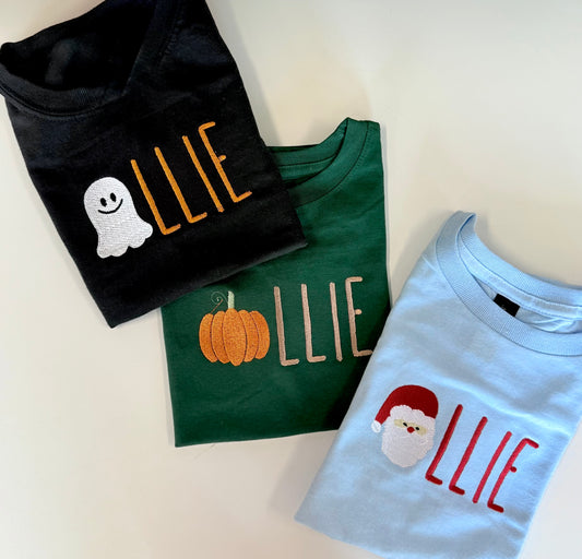 Rabbit skins holiday tee