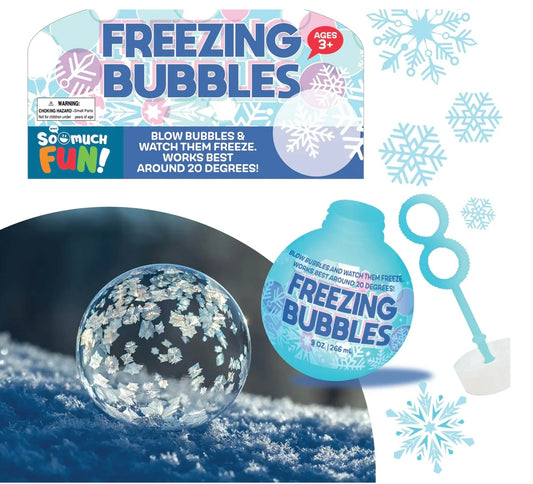 Freezing Bubbles