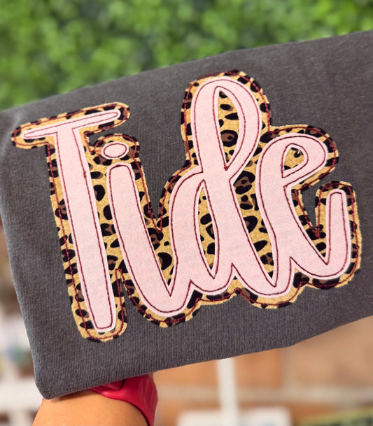 Two times the fun double appliqué tee