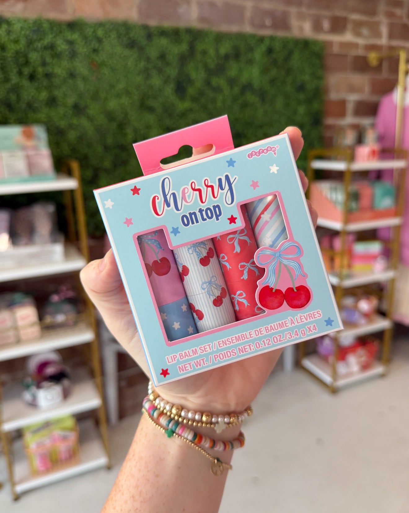 Cherry Lip Balm Set