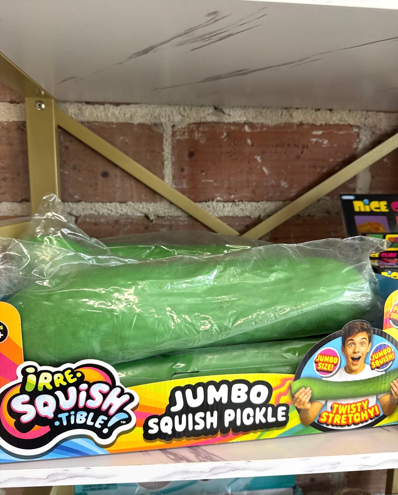 Giant Squishy Pickle