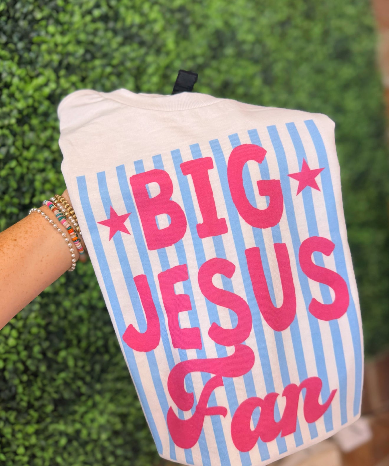 Big Jesus fan tee
