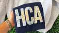 Pearl font patch school tee