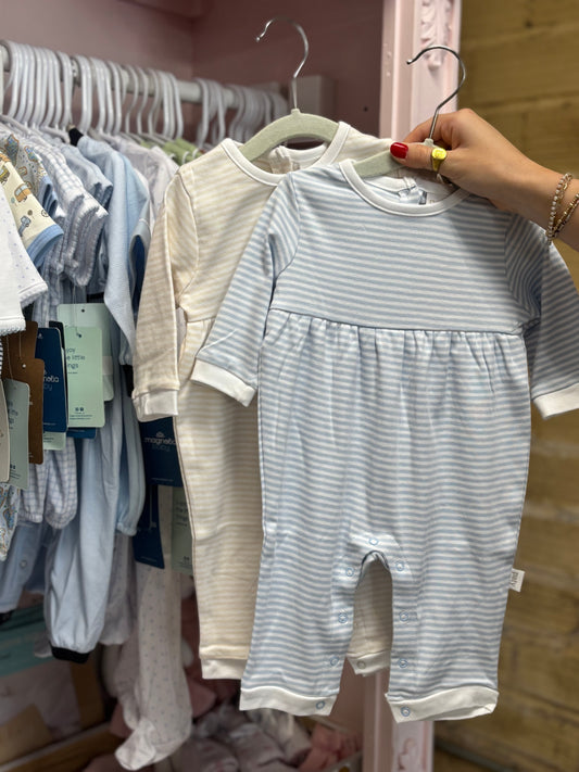 Paty Striped Boy Romper