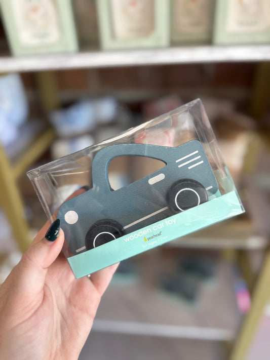 Wooden toy car