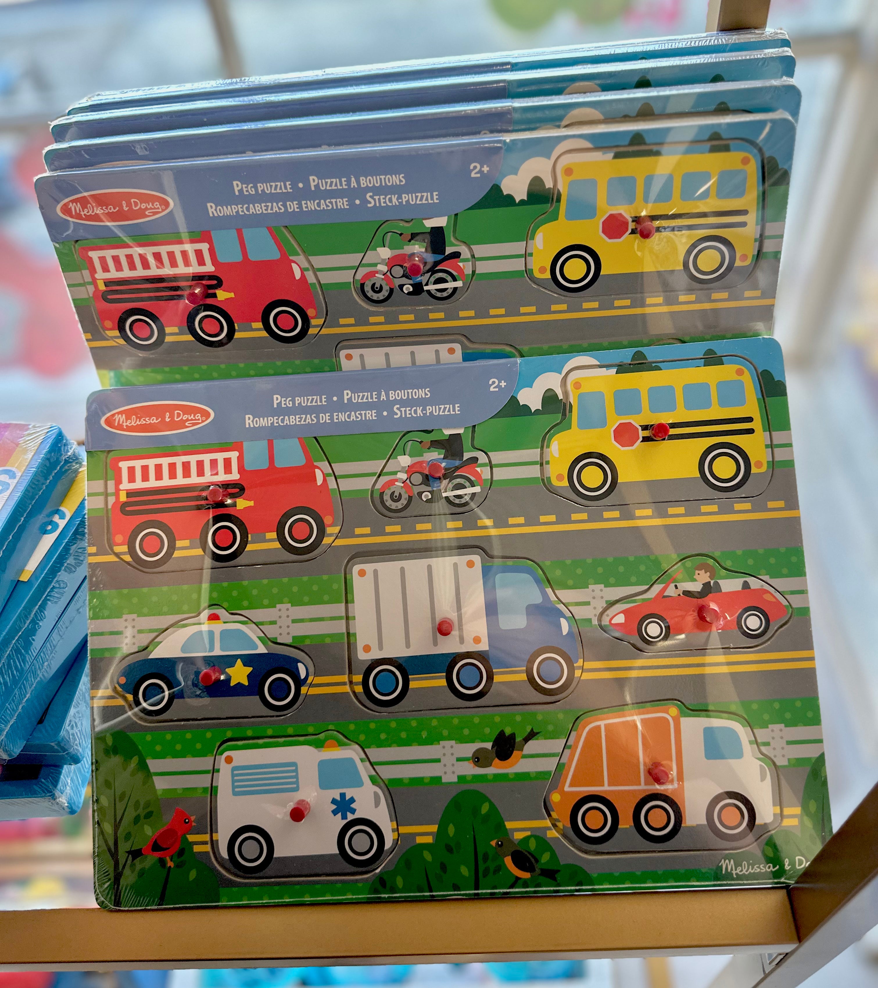 Vehicle Peg Puzzle
