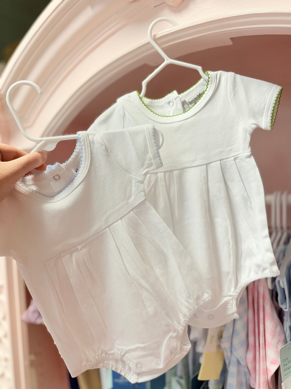 Pima Bubble with Picot Trim