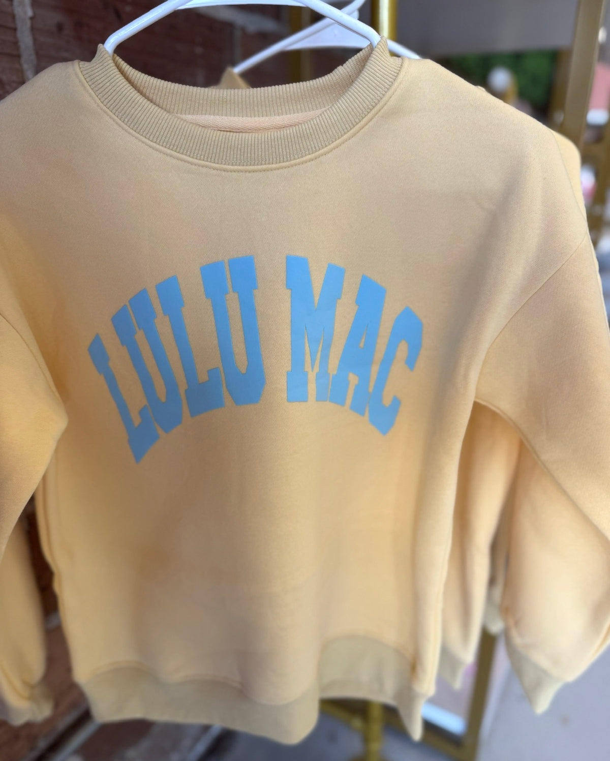 Lulu Mac Puff Sweatshirt