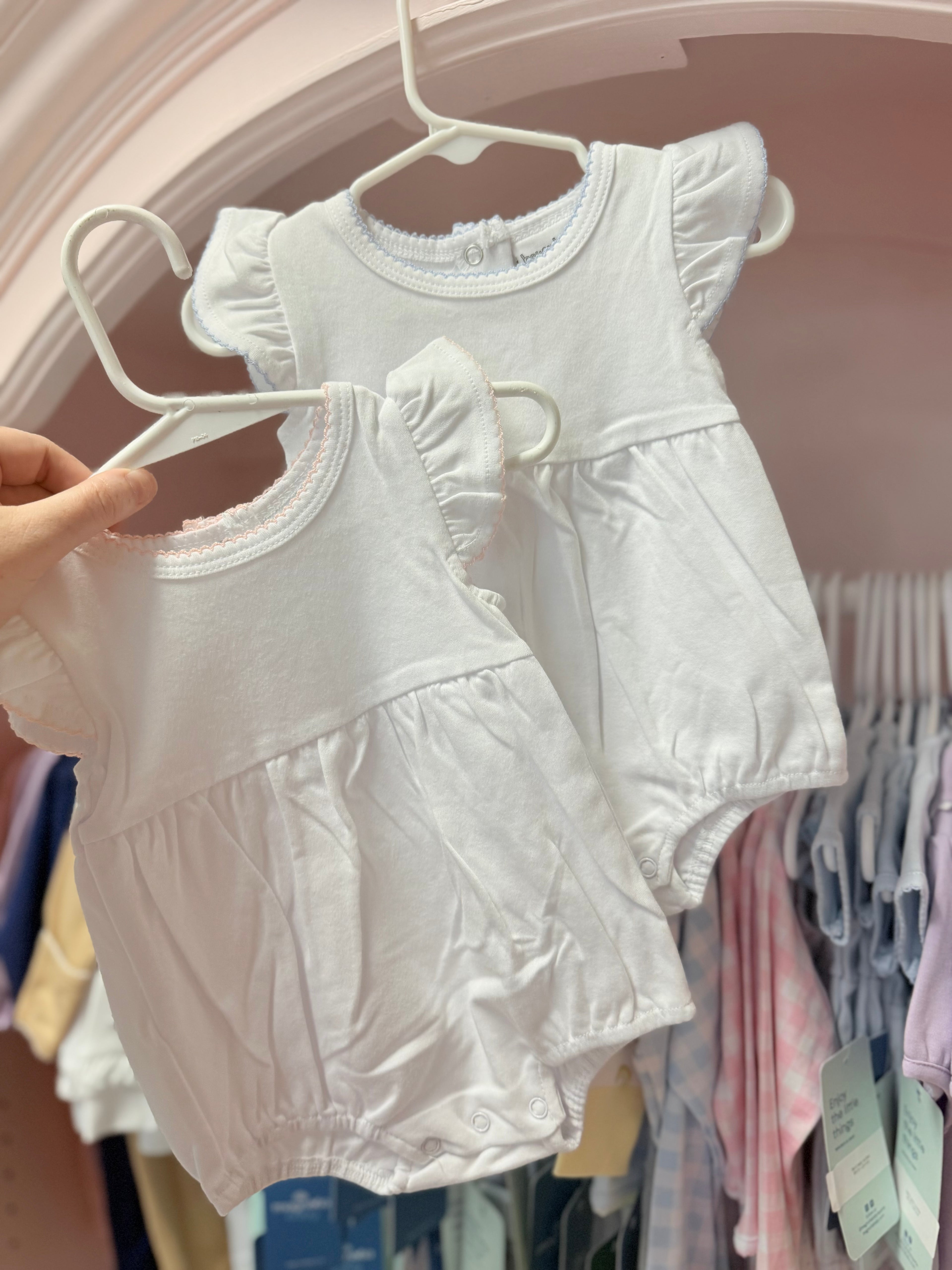 Pima Bubble with Picot Trim