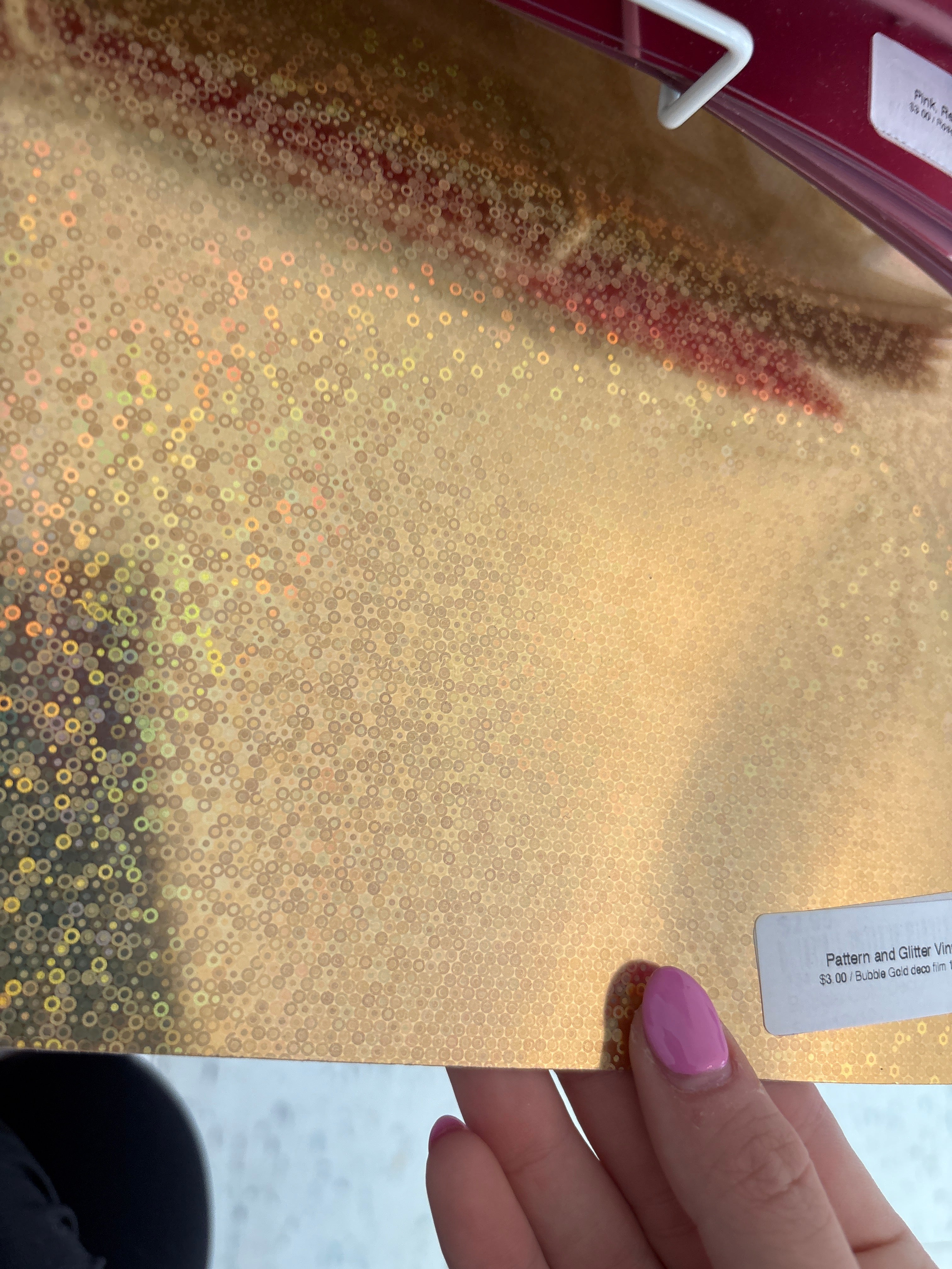 Pattern and Glitter Vinyls