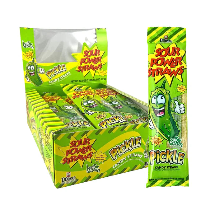 Sour Pickle Straws