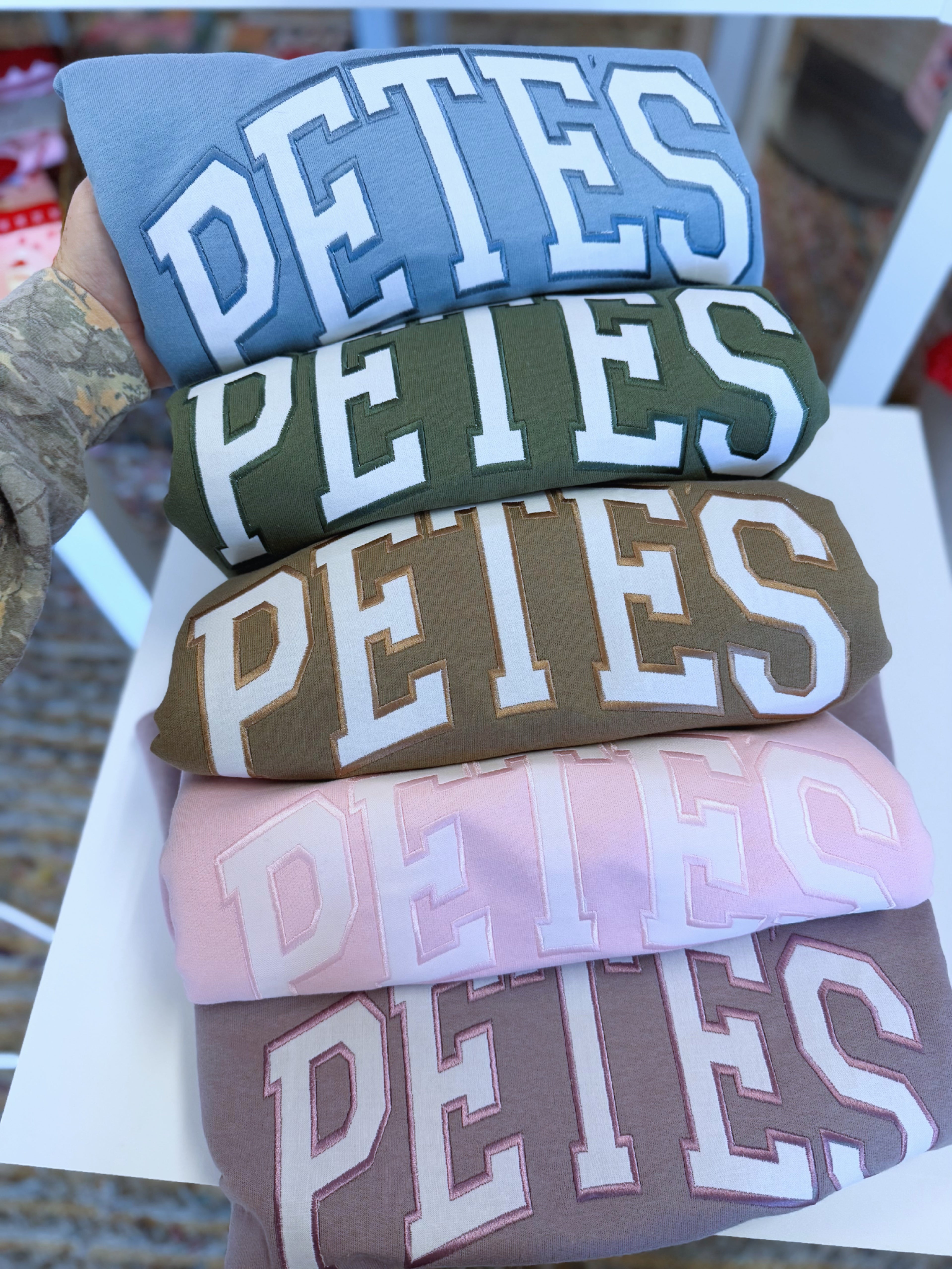 Pete’s Sweatshirt