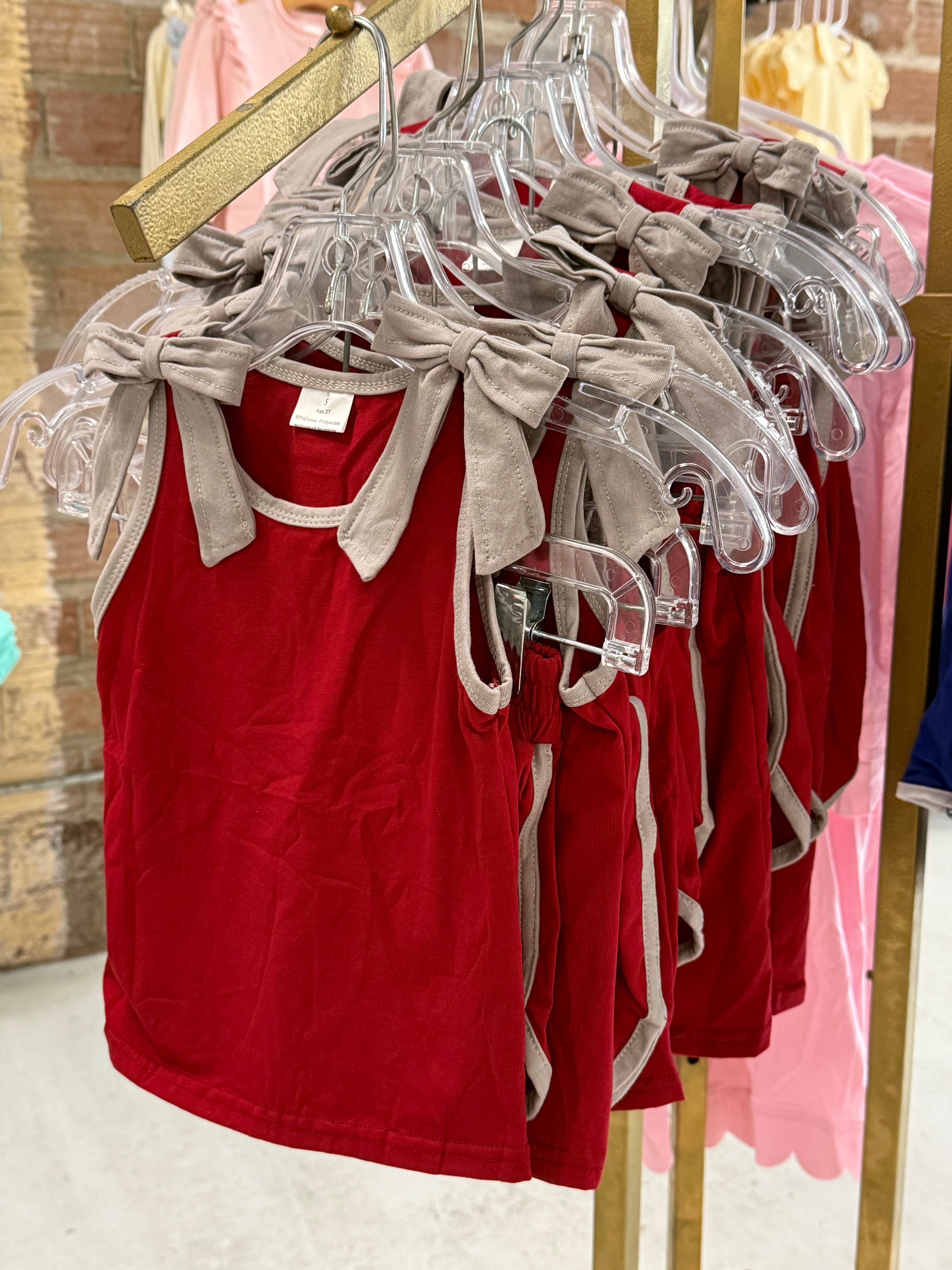 Bow Short Set