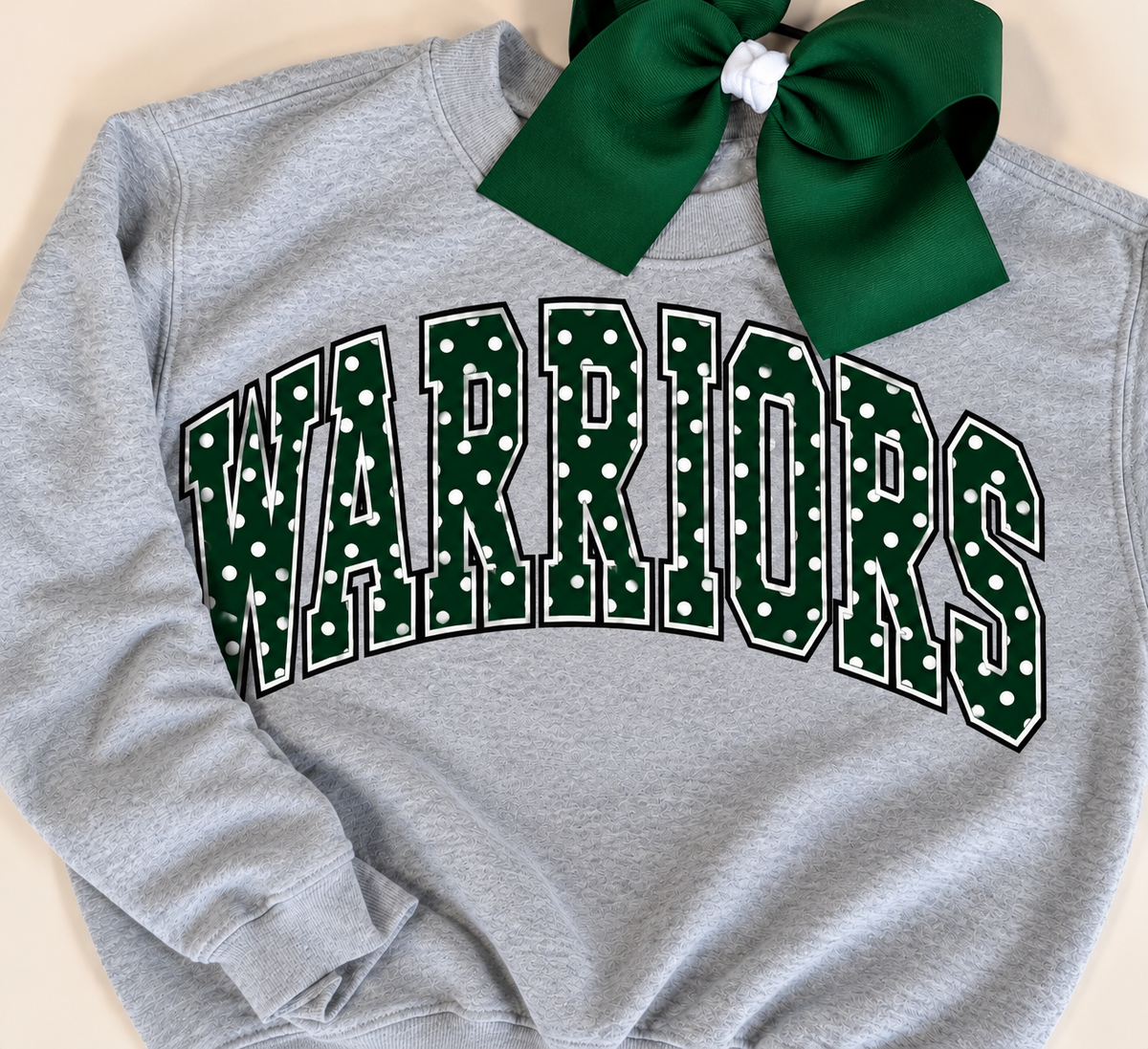 Polka dot school sweatshirt sale