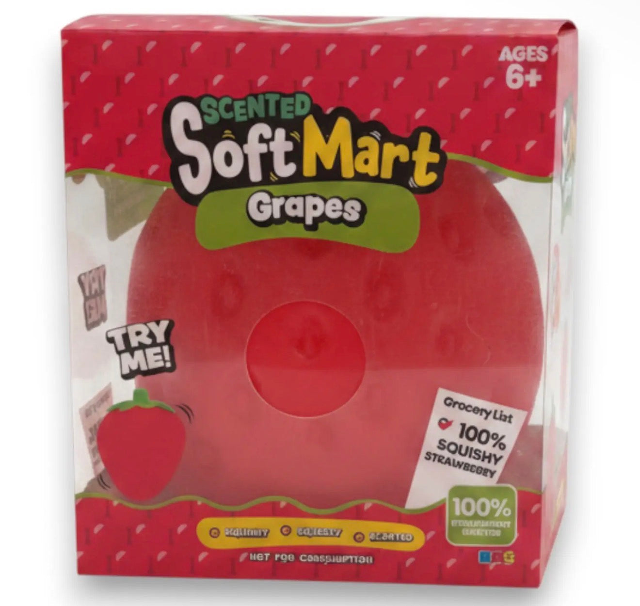 Jumbo Strawberry Squishy