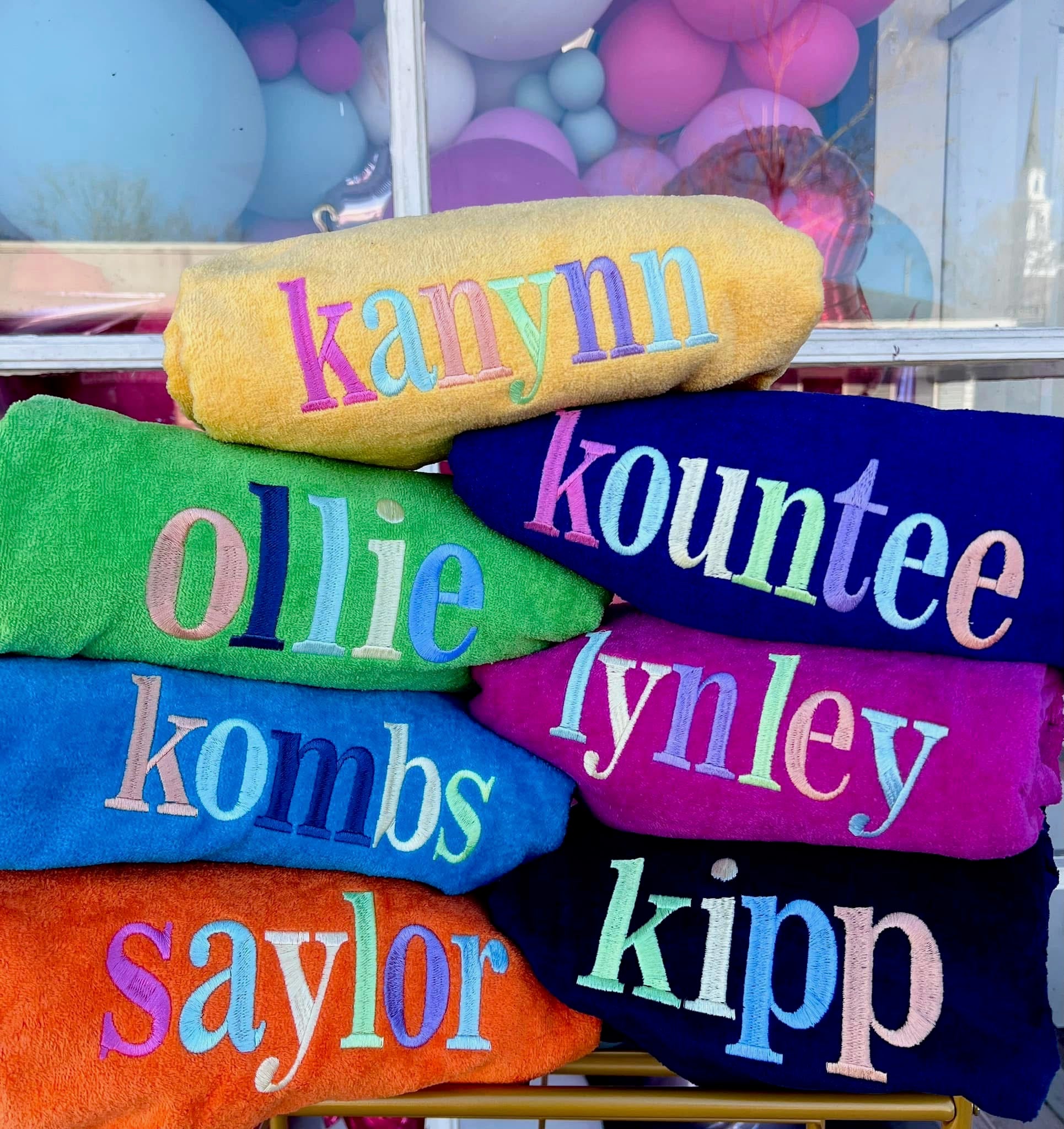 Solid beach towel